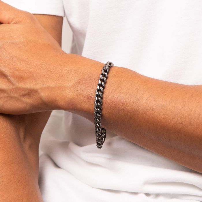 Antique Plated Stainless Steel Bracelet