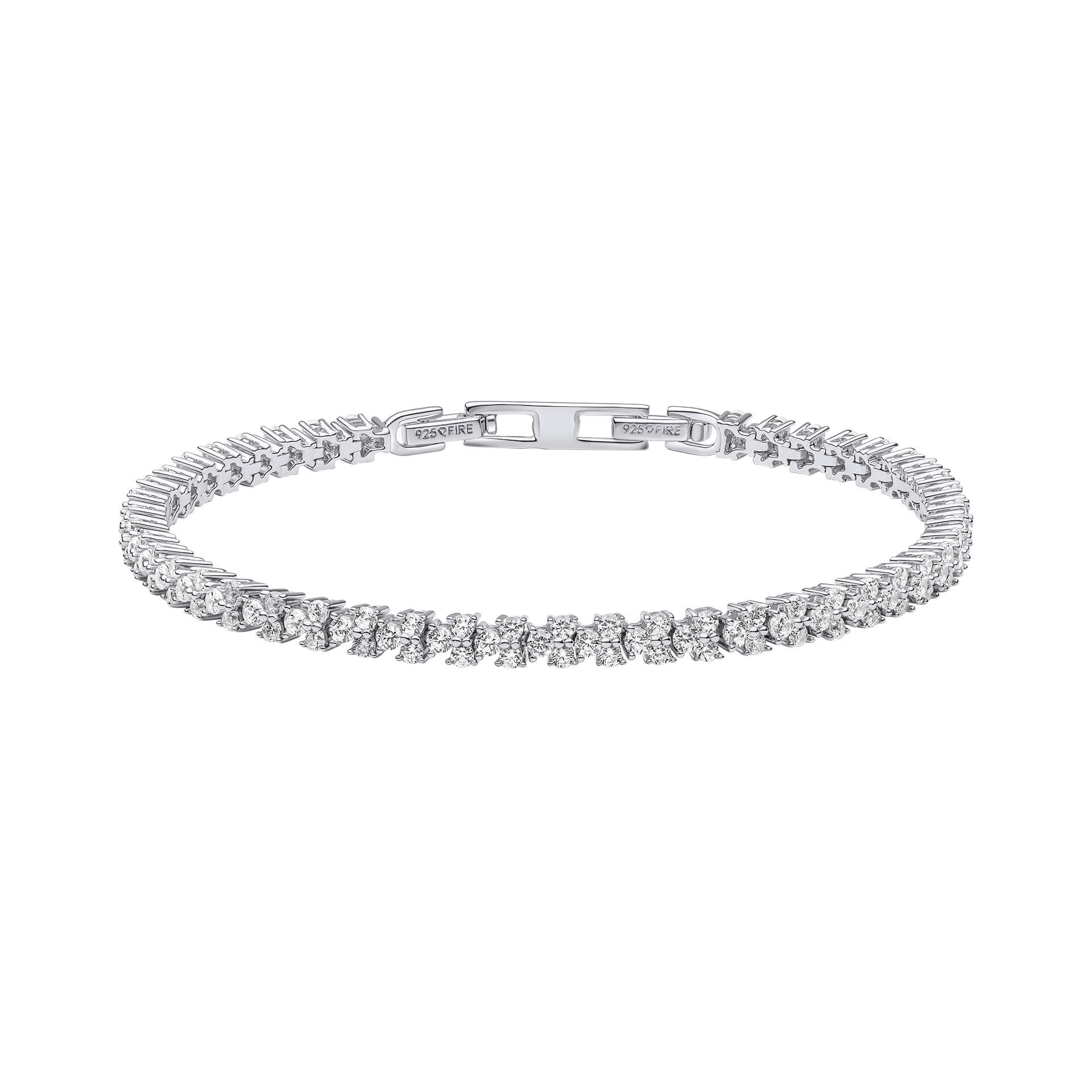 Claw Set Zirconia Tennis Bracelet
