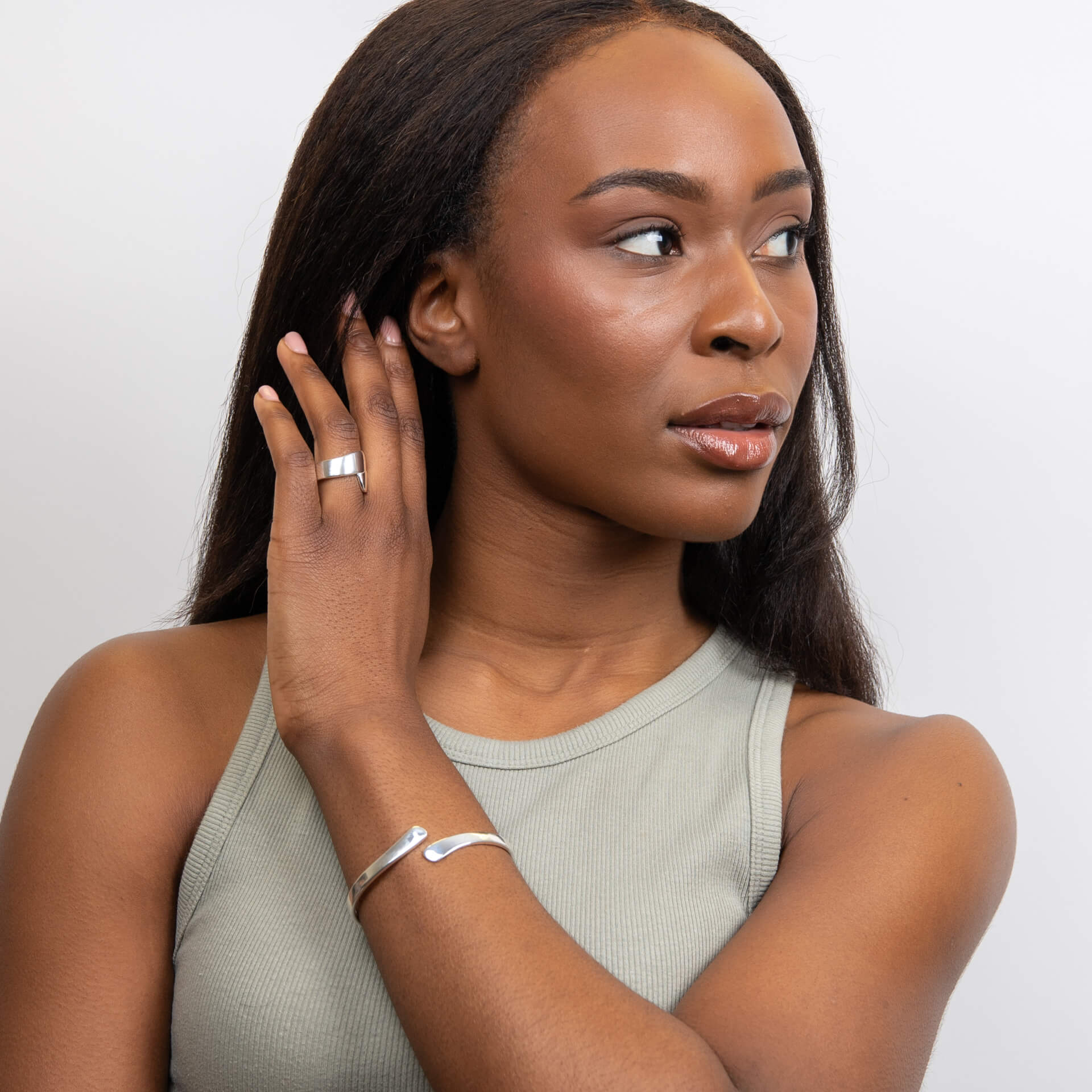 Open Wrap Bangle
