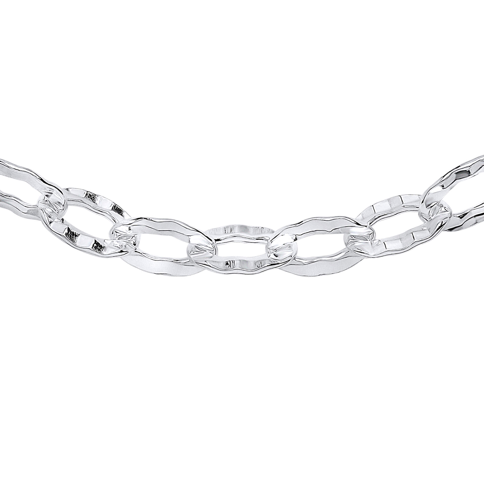 Textured Anchor Chain Necklace