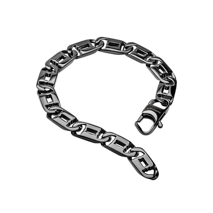 Black Anchor Chain Bracelet