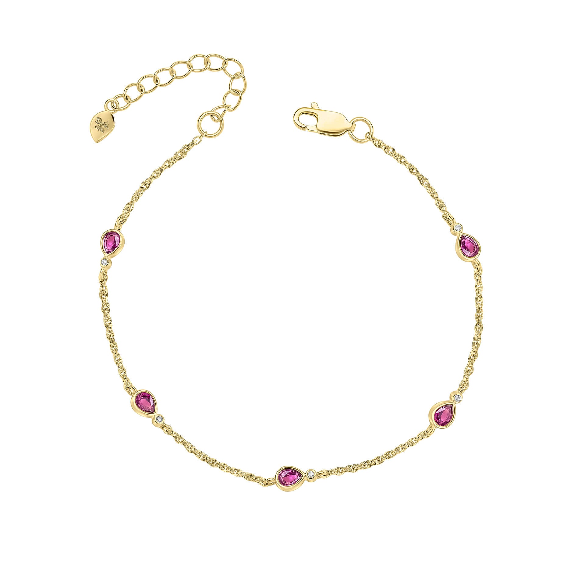 Thornage Flowers Station Bracelet
