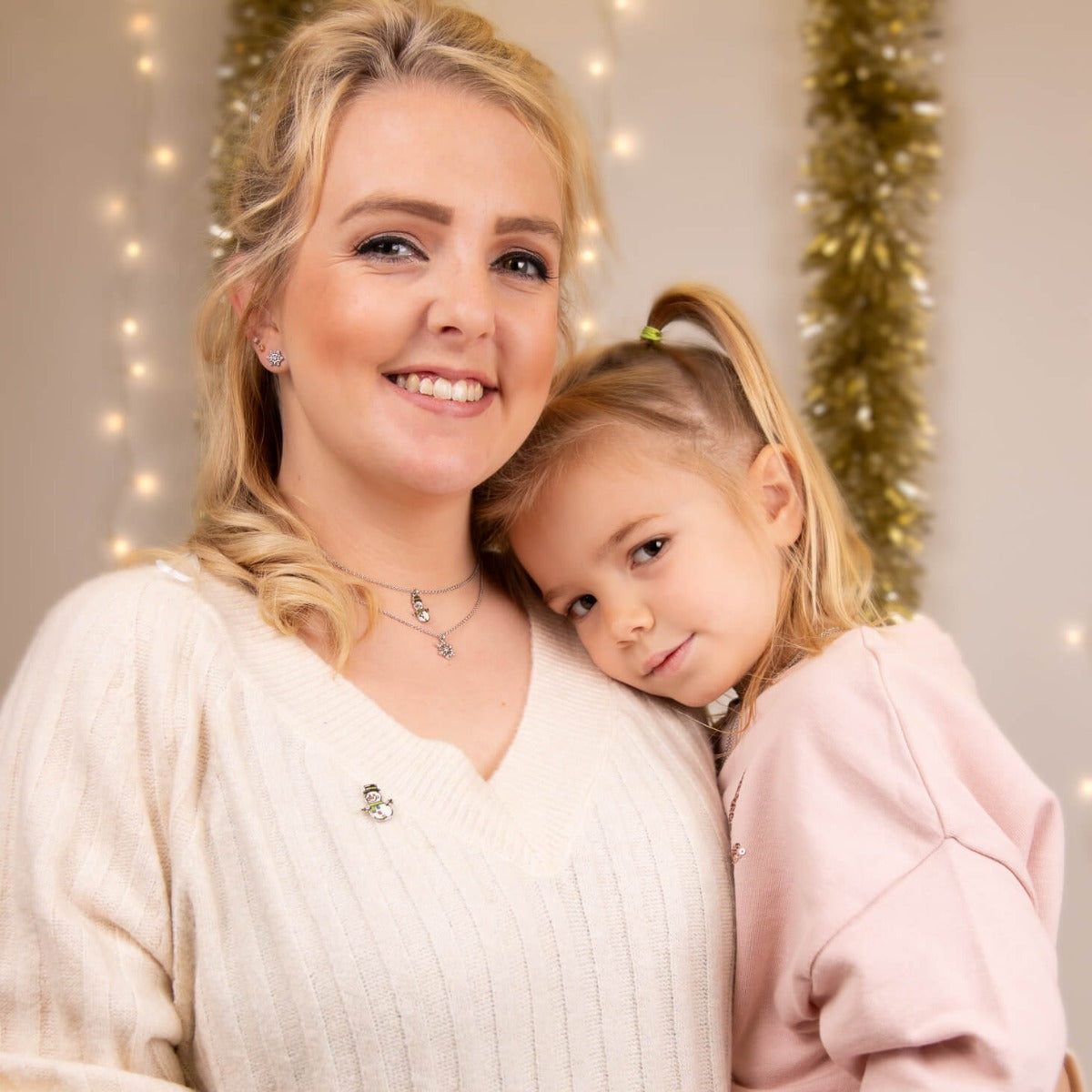 Kidsmas Snowman Necklace