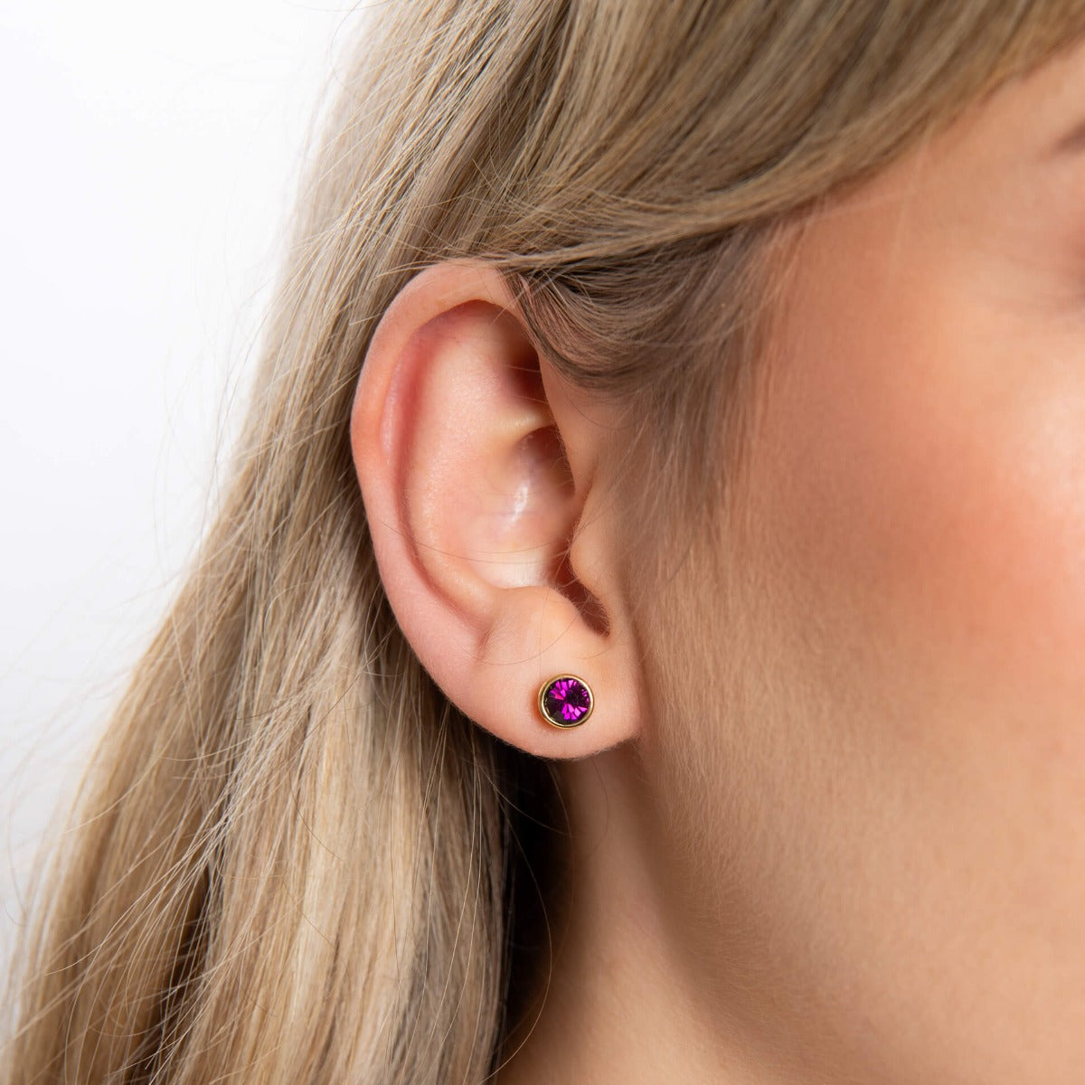 Crystal Birthstone Earrings