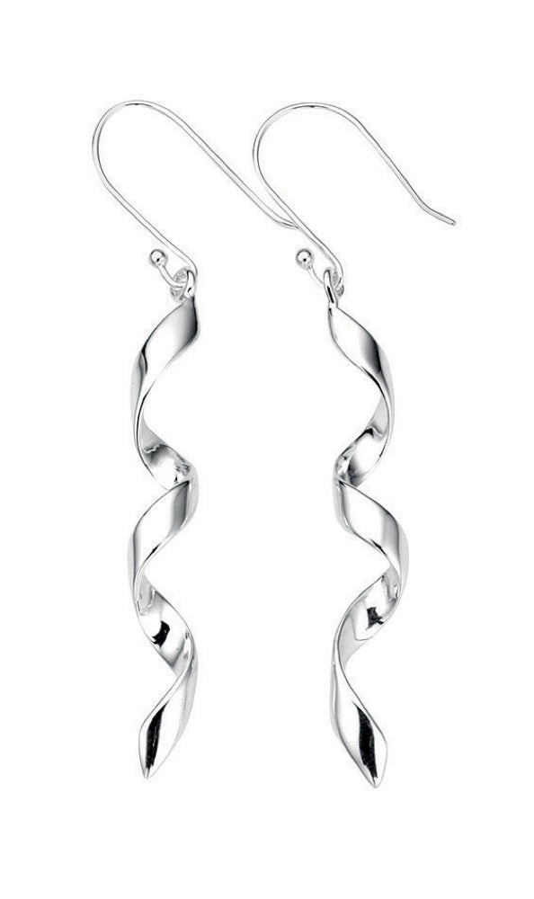 Swirl Drop Earrings