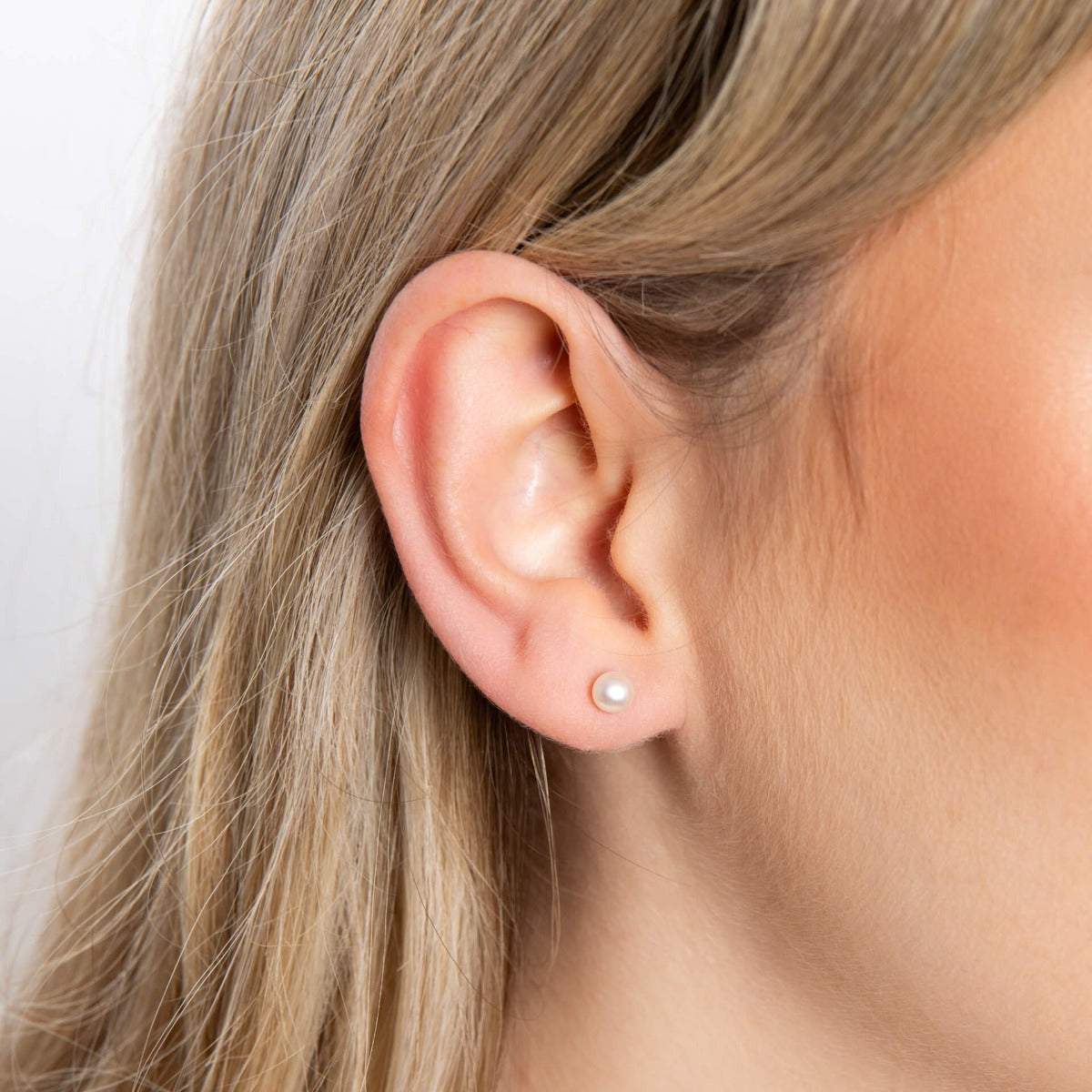 Pearl Stud Earrings