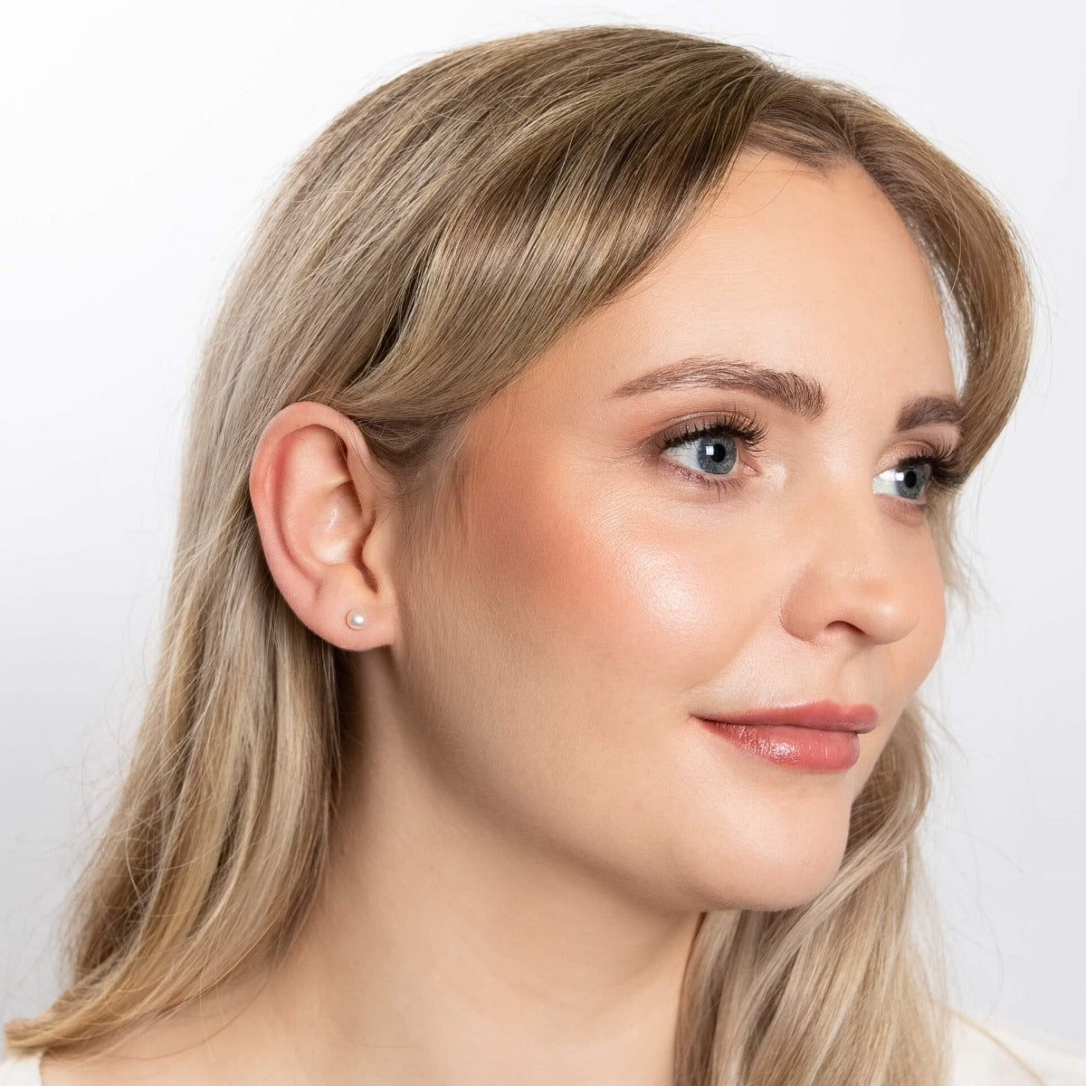 Pearl Stud Earrings