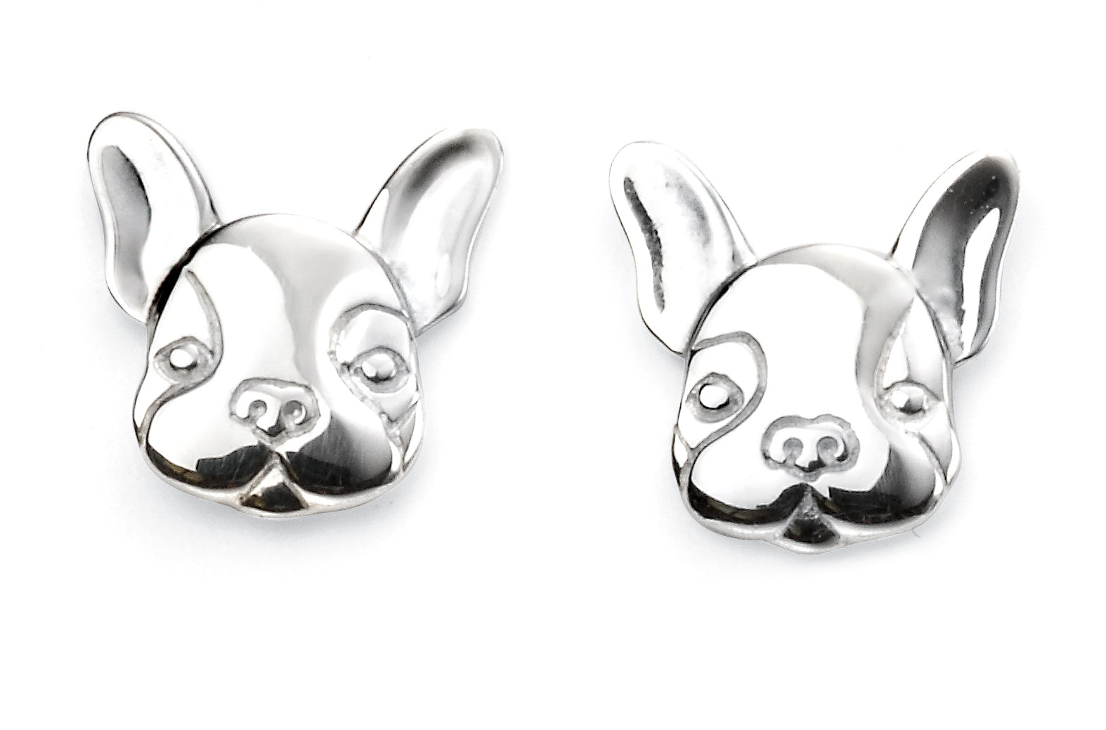 French Bulldog Stud Earrings