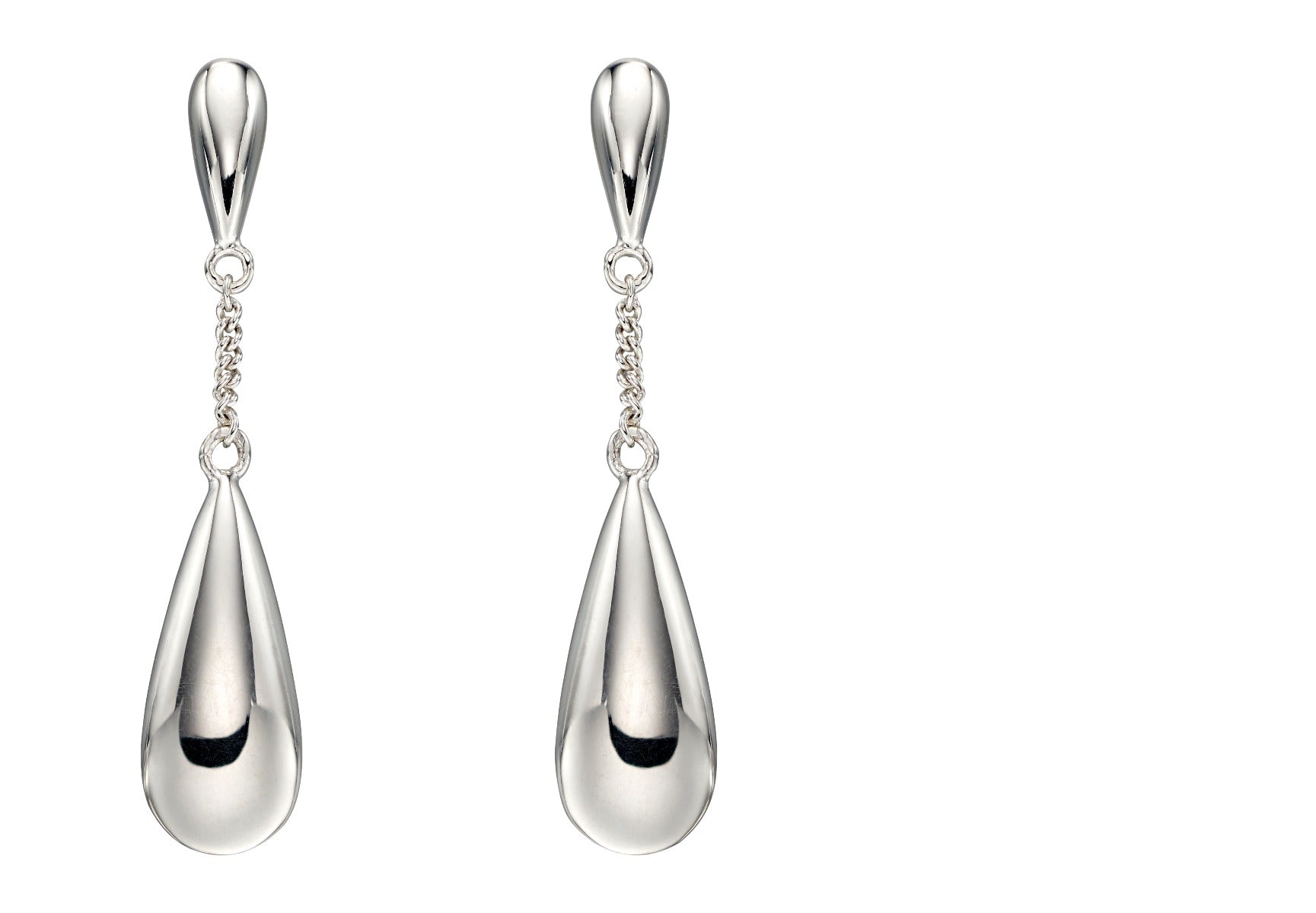 Double Teardrop Earrings