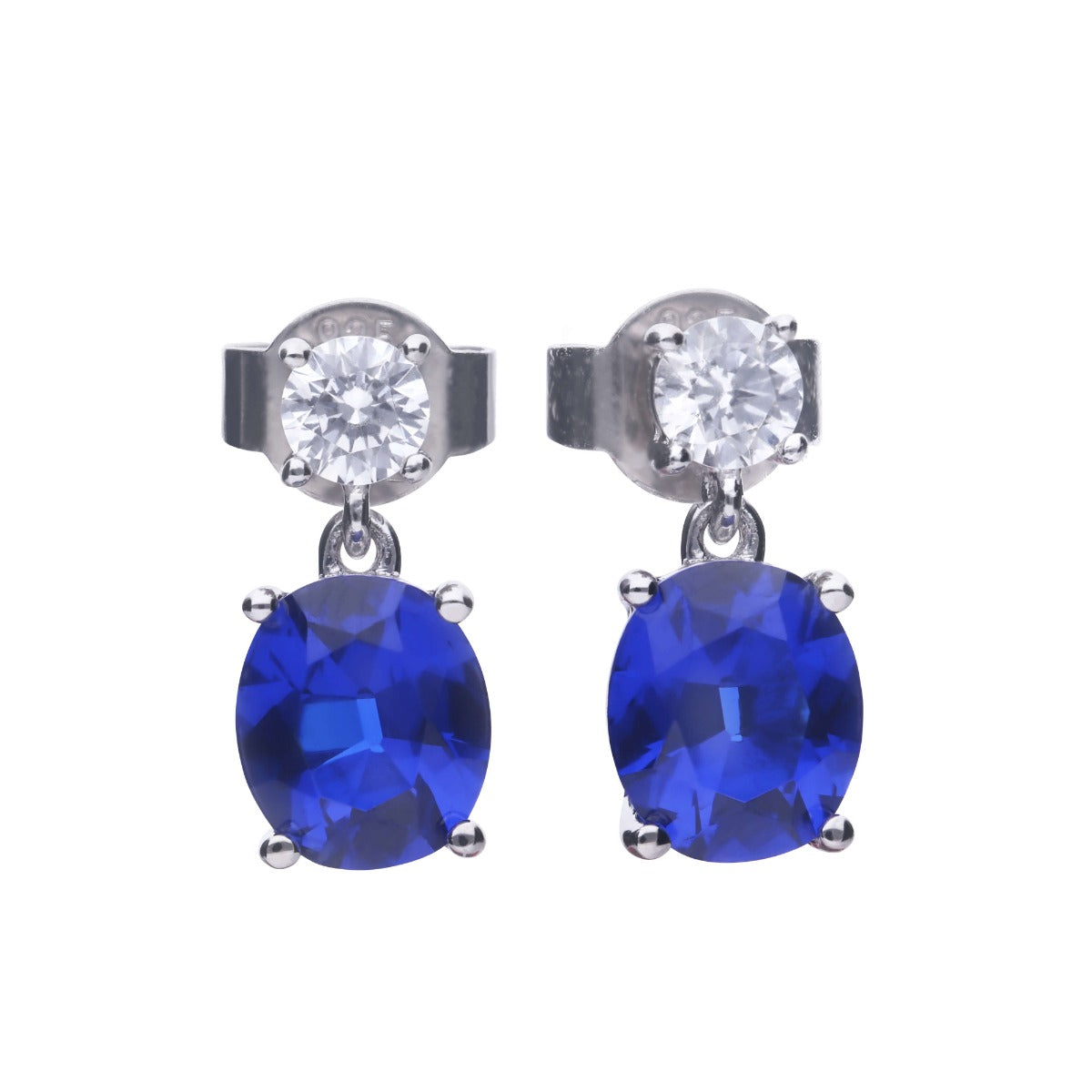 Oval Drop Earrings