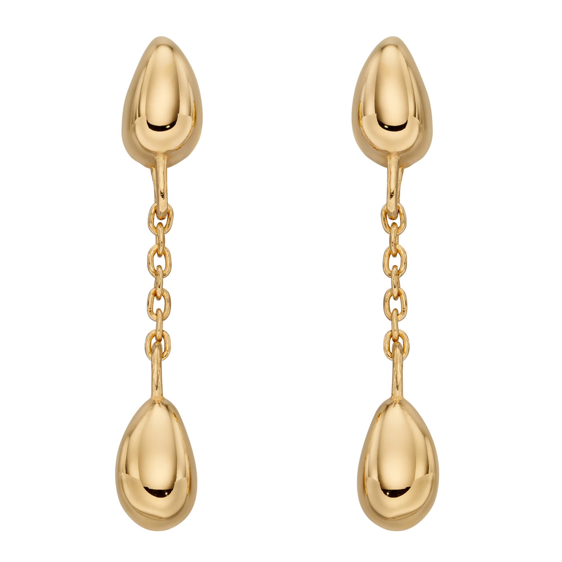 Flower Bud Drop Earrings