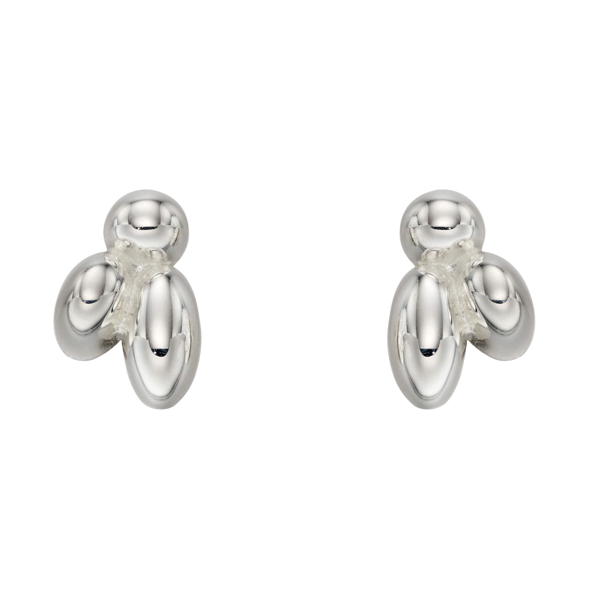 Flower Bud Stud Earrings
