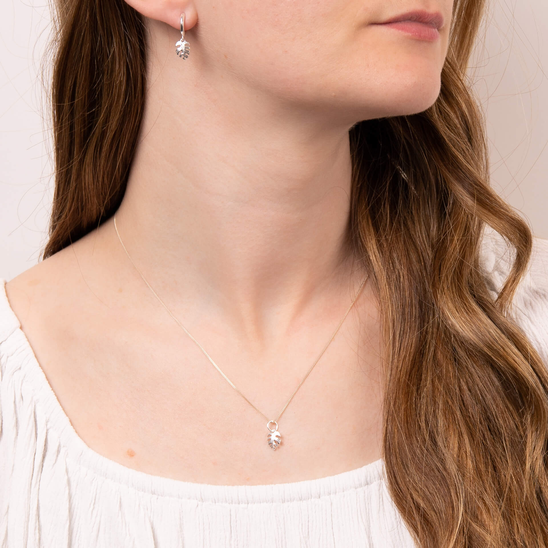 Palm Leaf Pendant Charm