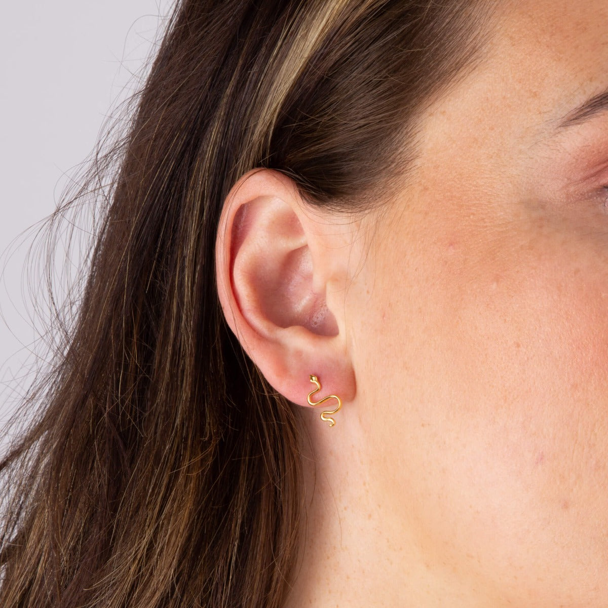 Snake Stud Earrings