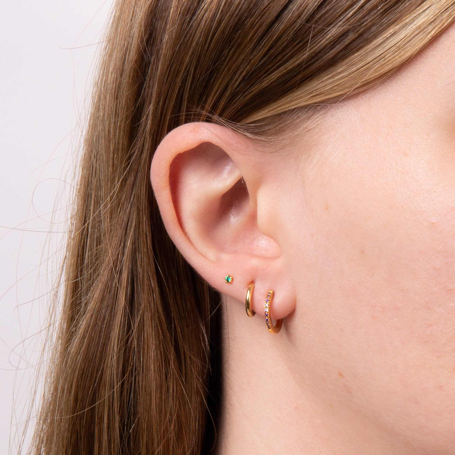 Plain Hoop Earrings