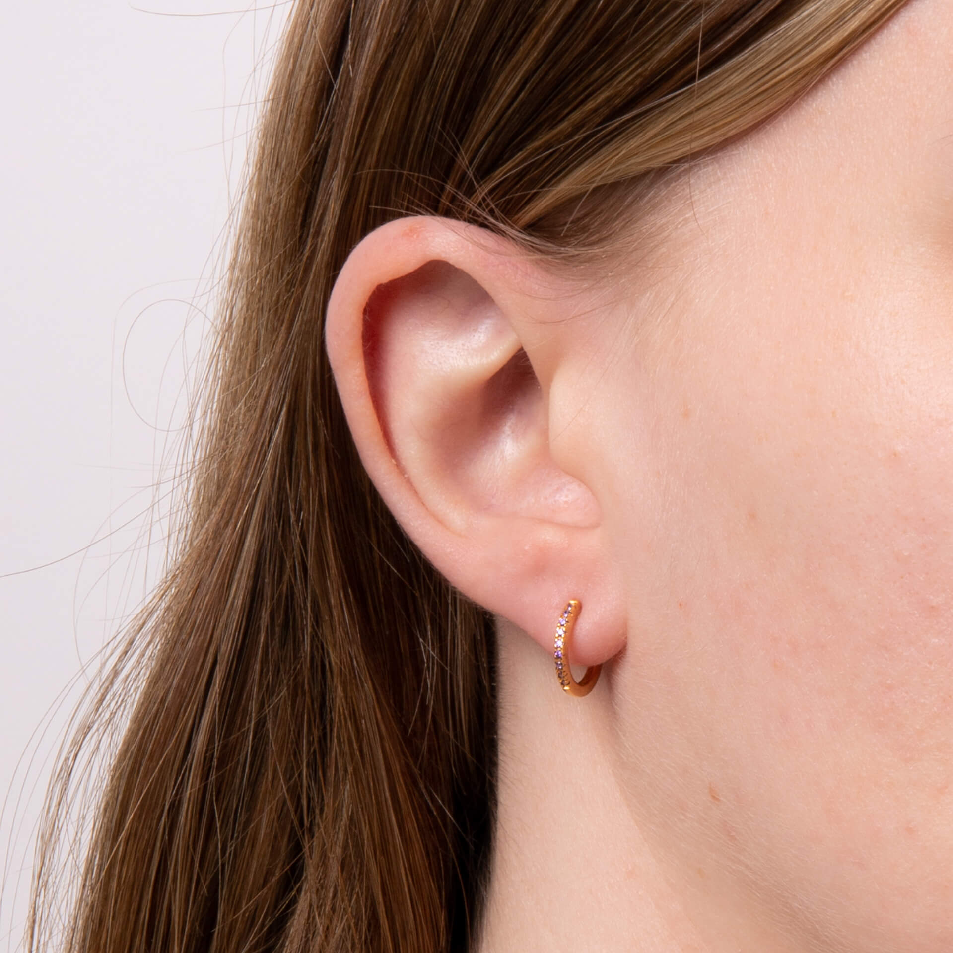 Thin Hoop Earrings