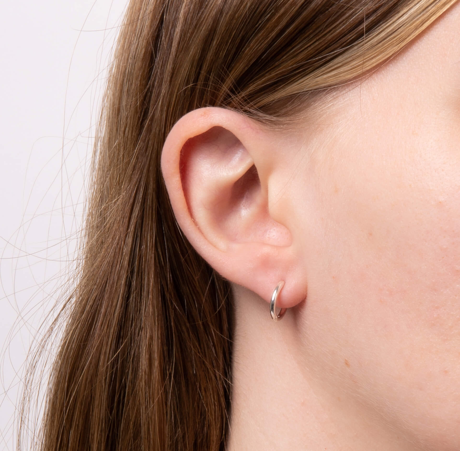 Plain Hoop Earrings