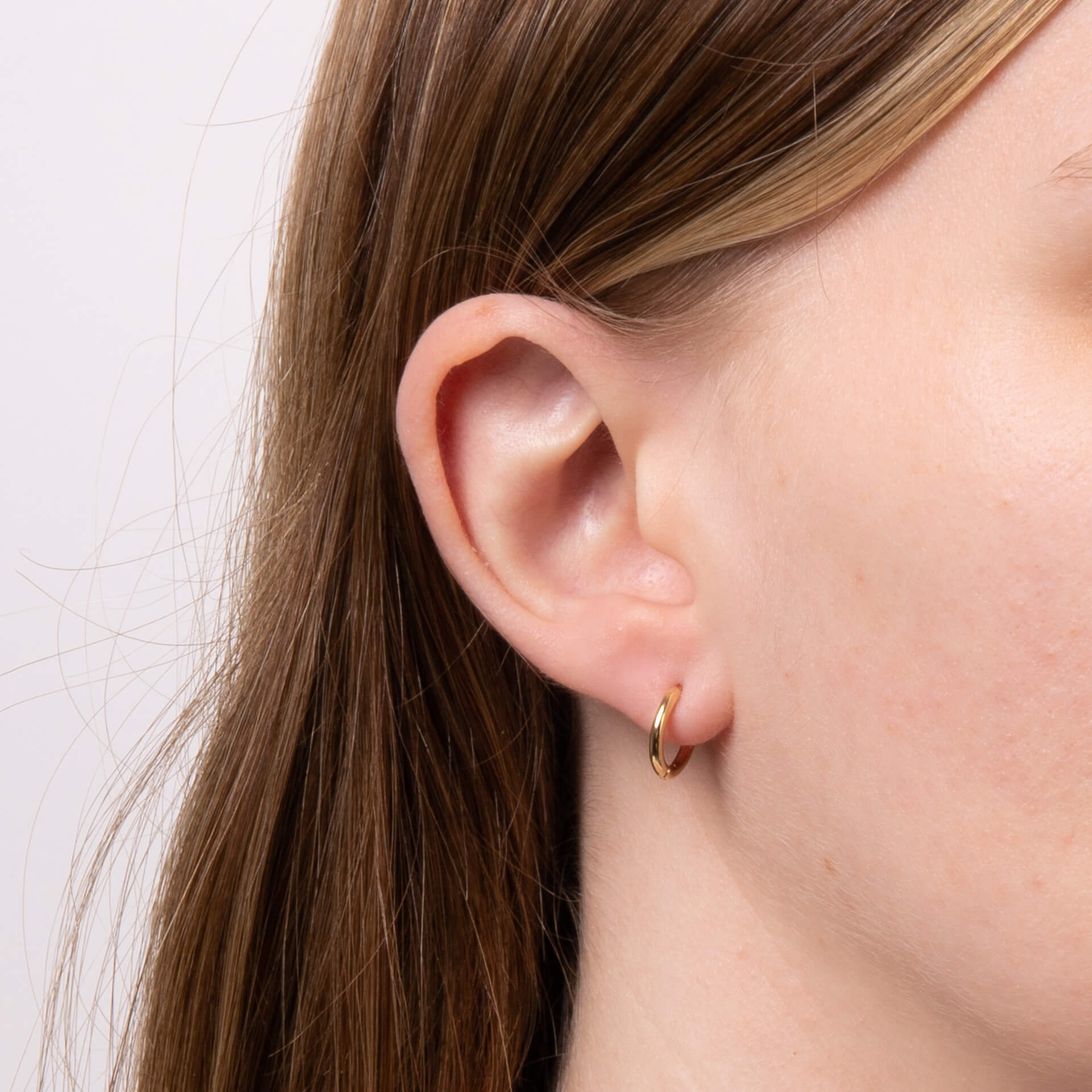Plain Hoop Earrings