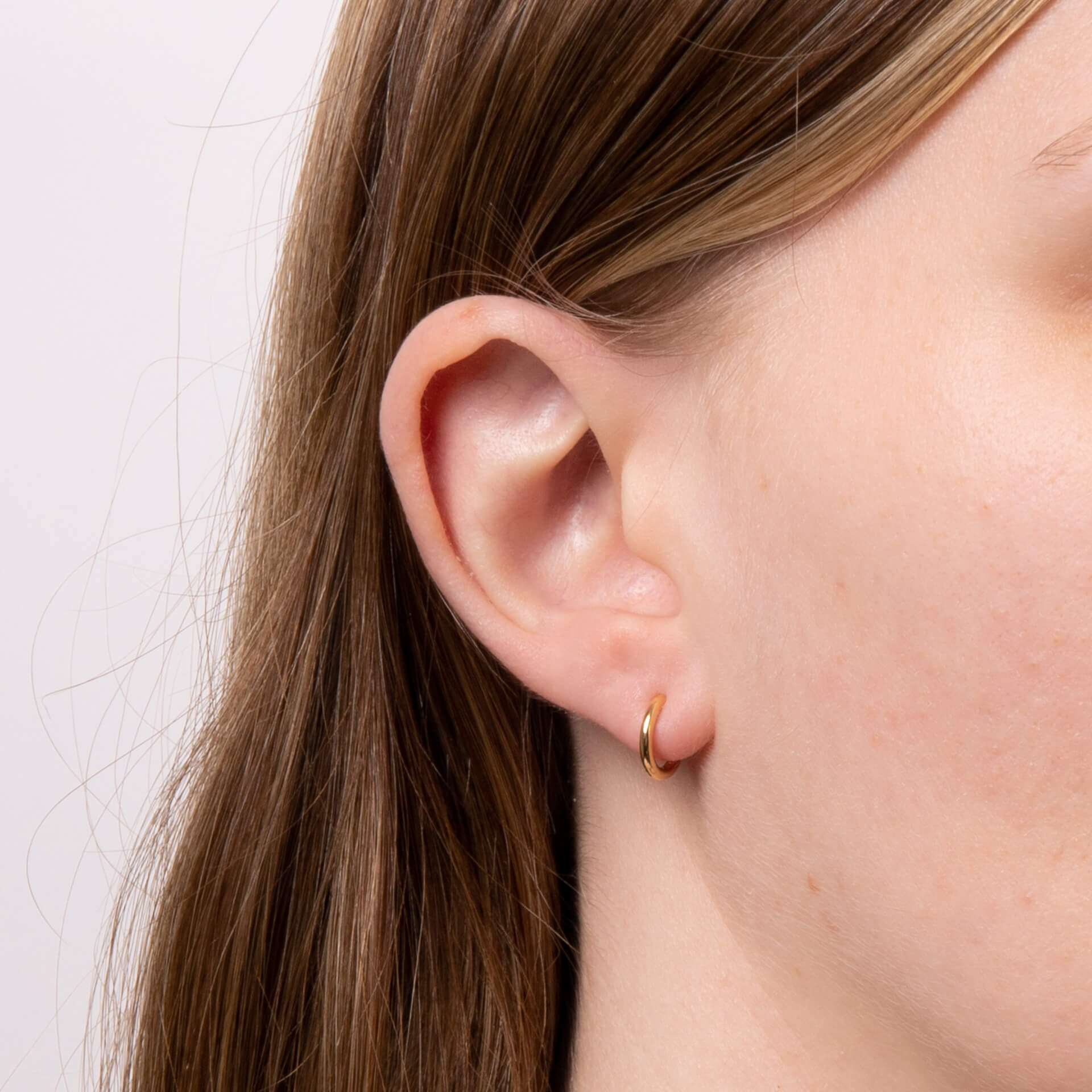 Plain Hoop Earrings