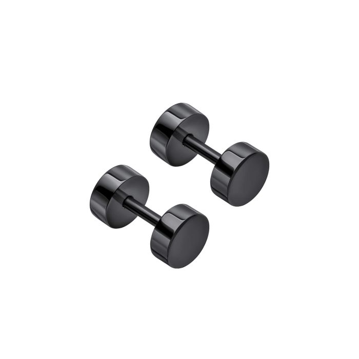 Plain Round Stud Earrings