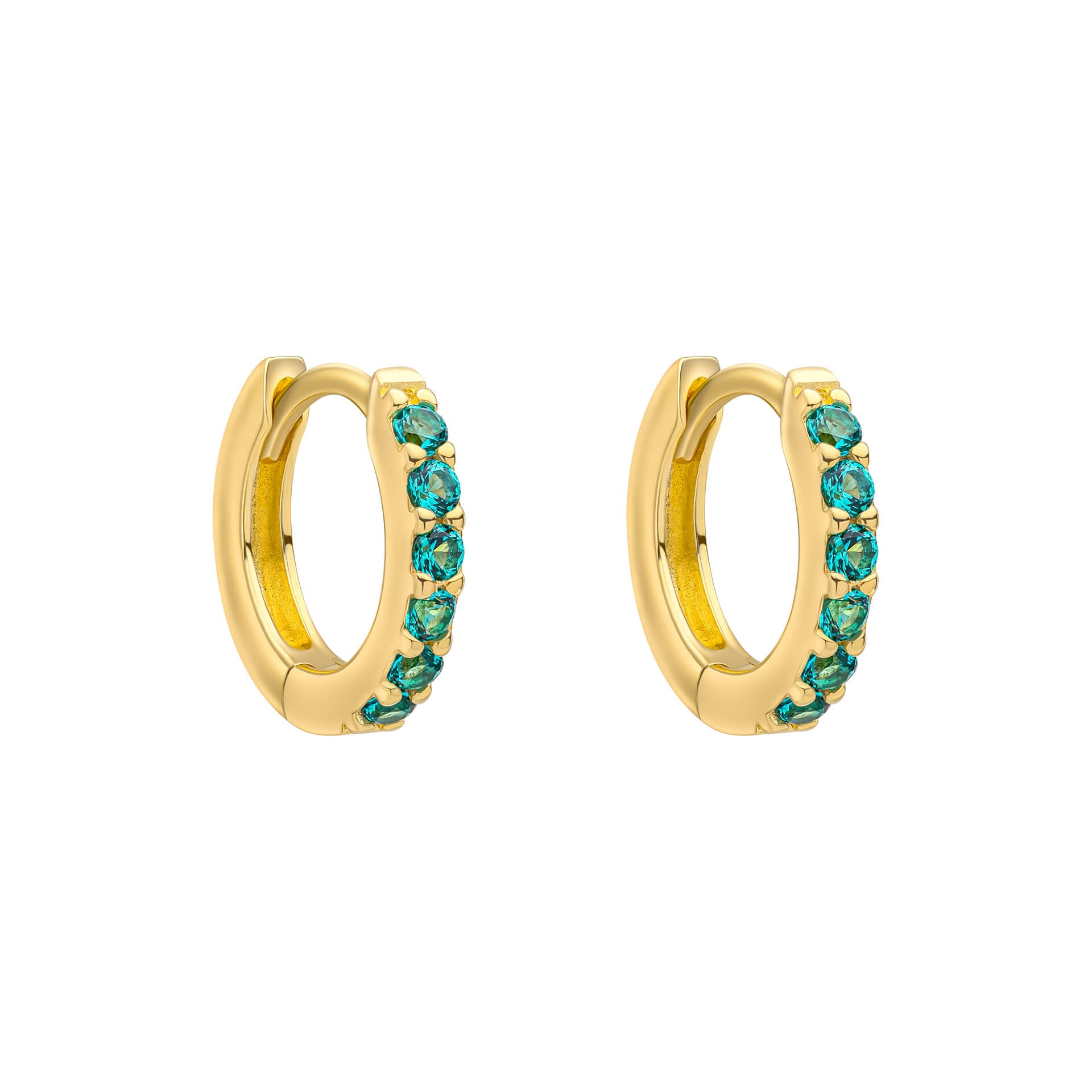 Crystal Hoop Earrings