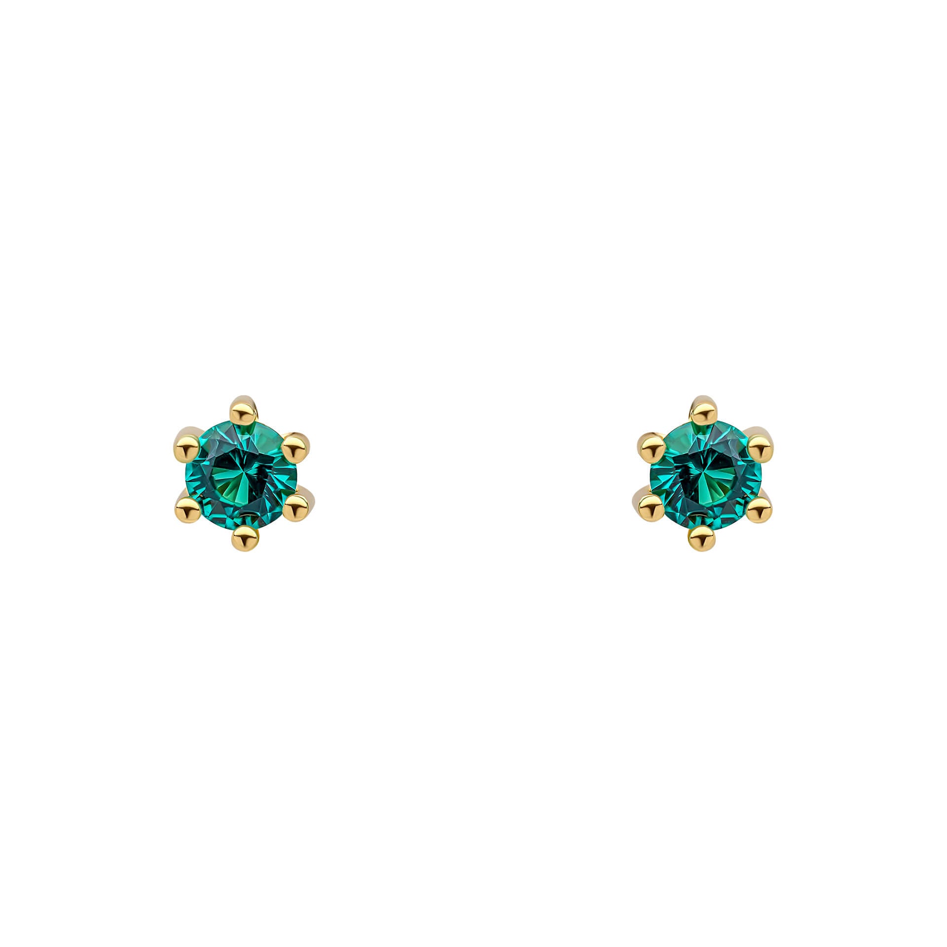3mm Crystal Stud Earrings