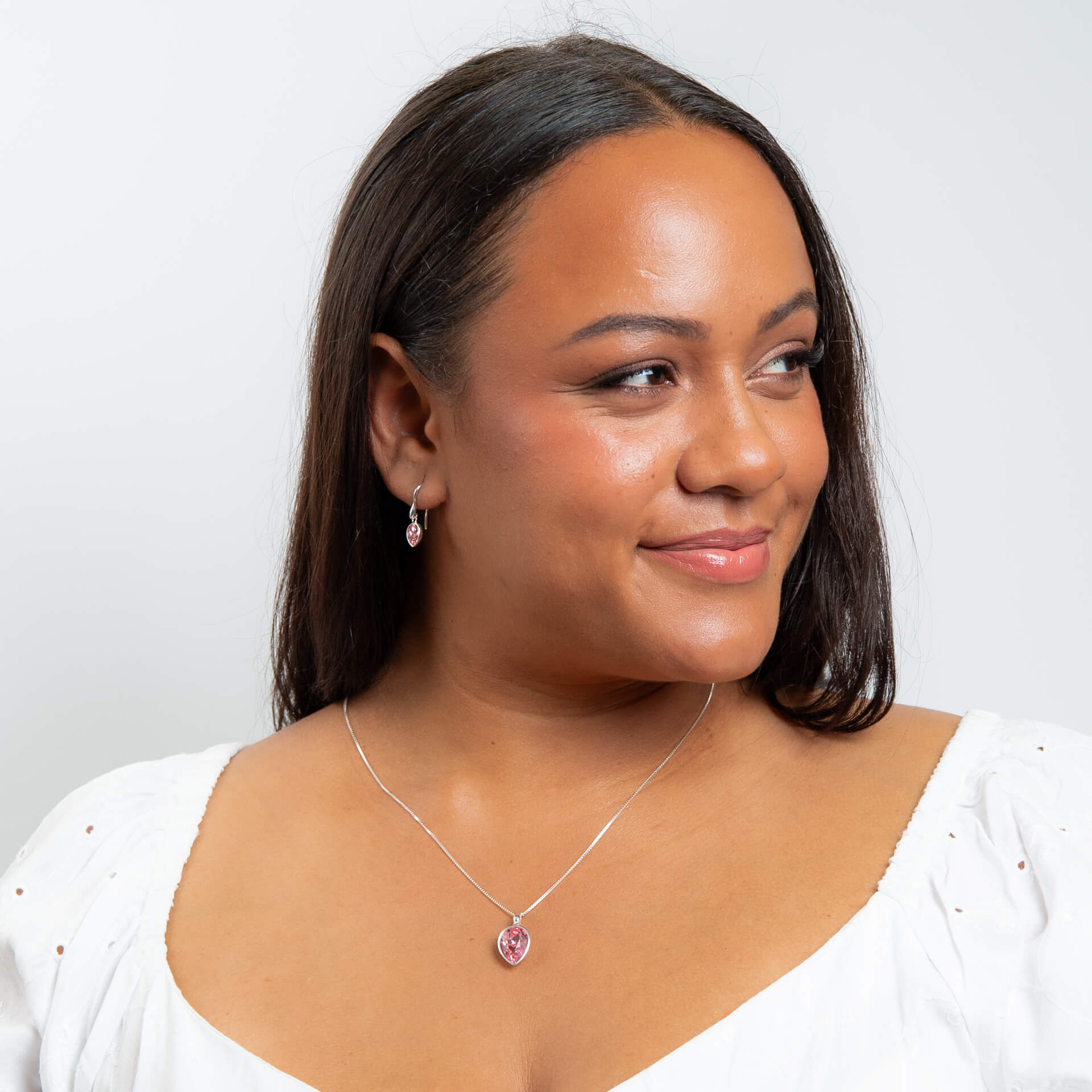 Pear Shape Crystal Pendant
