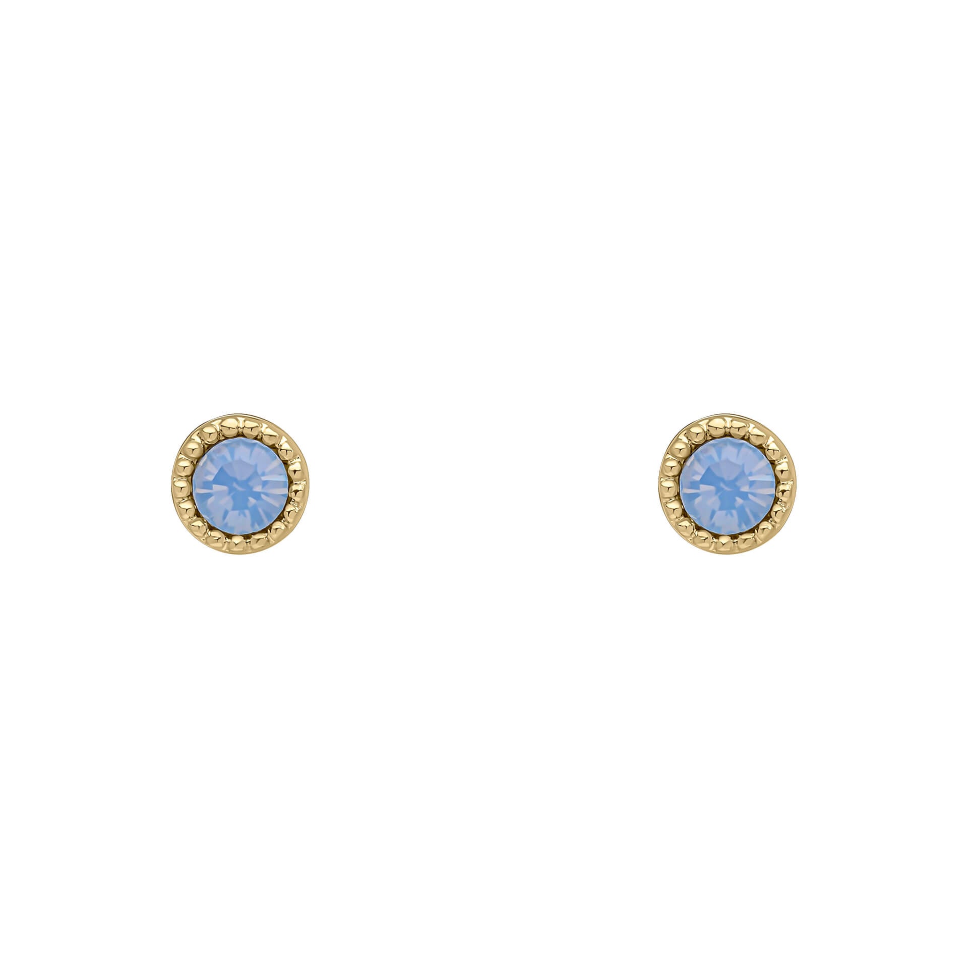 Stippled Stud Earrings