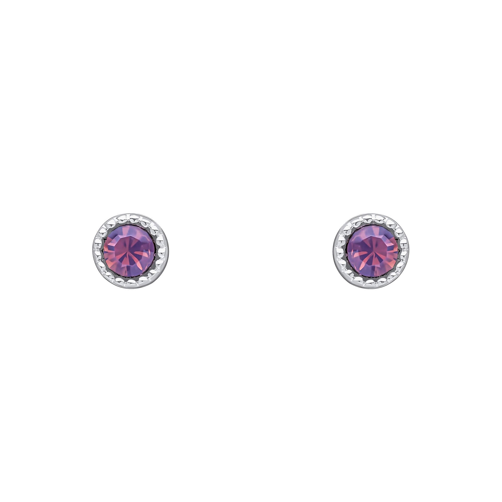 Stippled Stud Earrings
