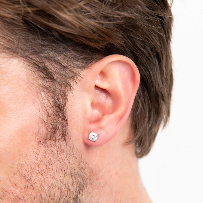 Cubic Zirconia Stud Earrings