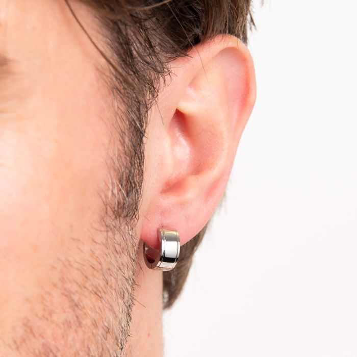 Stainless Steel Hoop Earrings