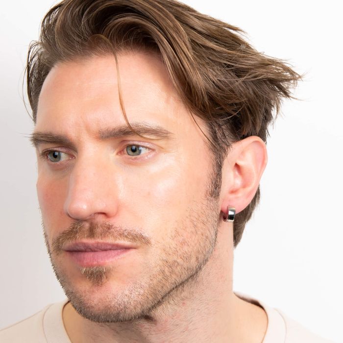 Stainless Steel Hoop Earrings