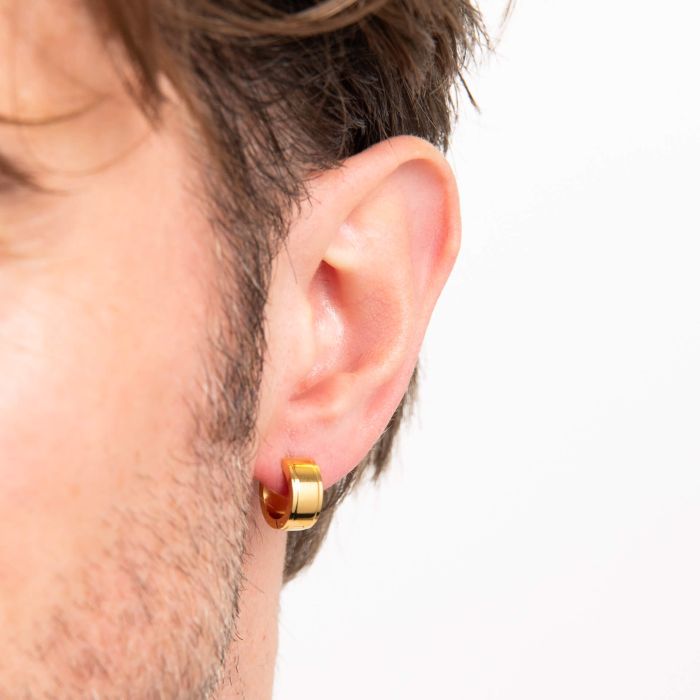 Stainless Steel Hoop Earrings