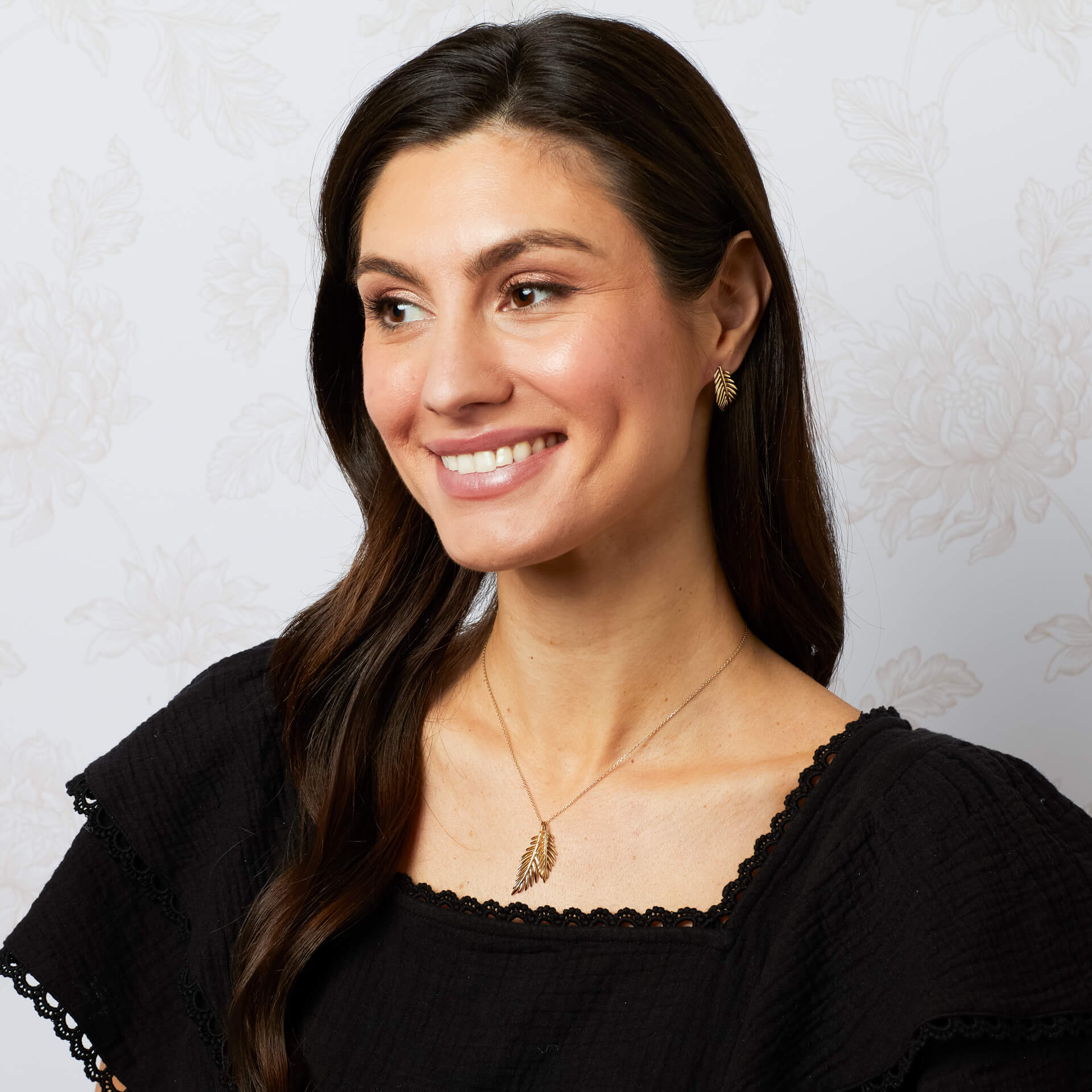 Marlbrook Leaf Earrings