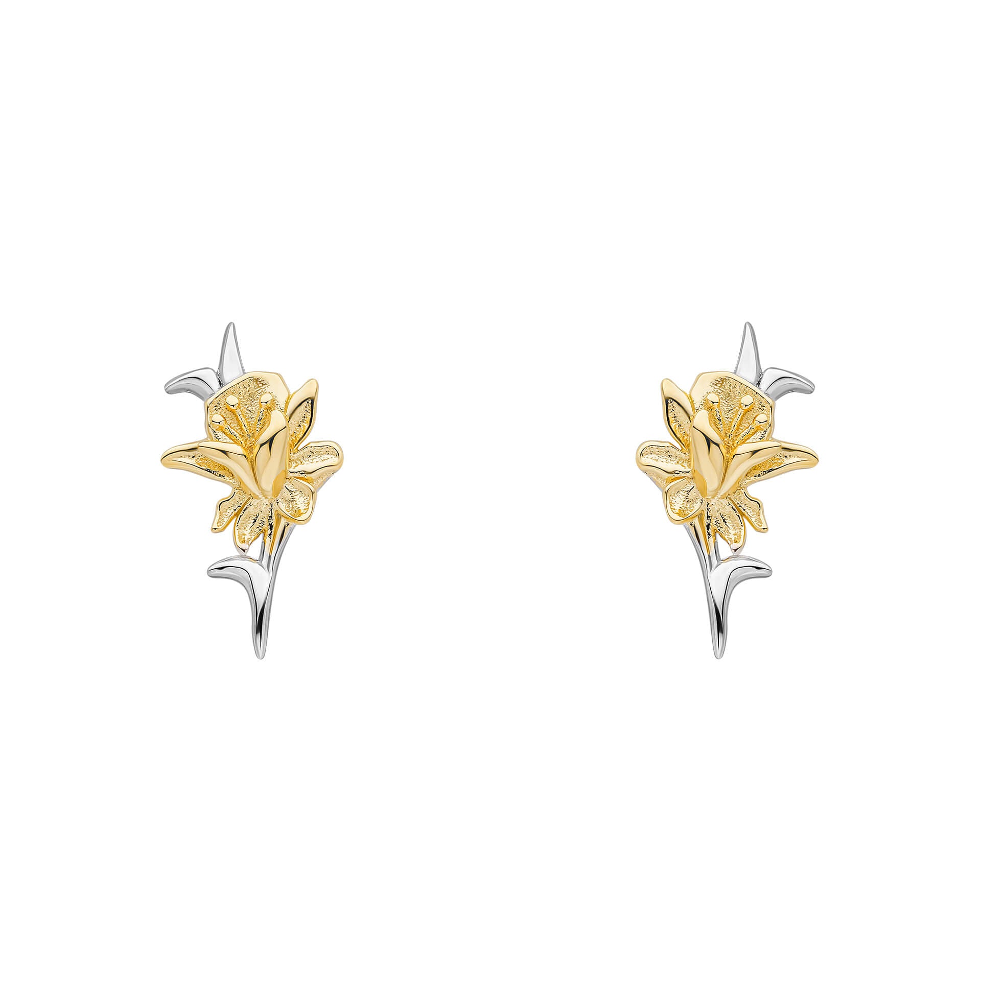 Heritage Daffodil Stud Earrings