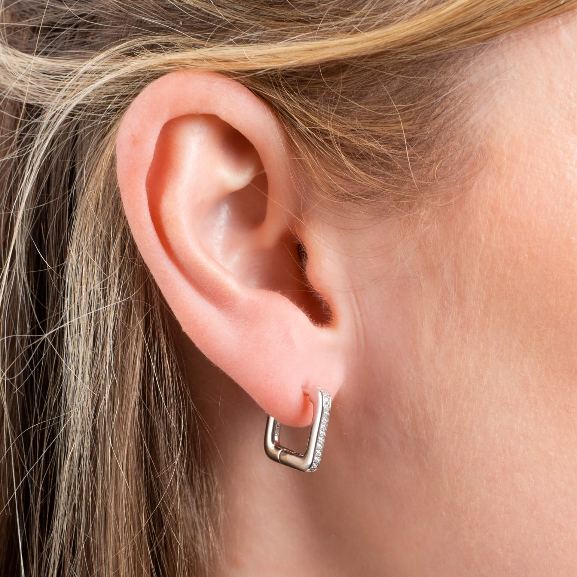 Square Hoop Earrings