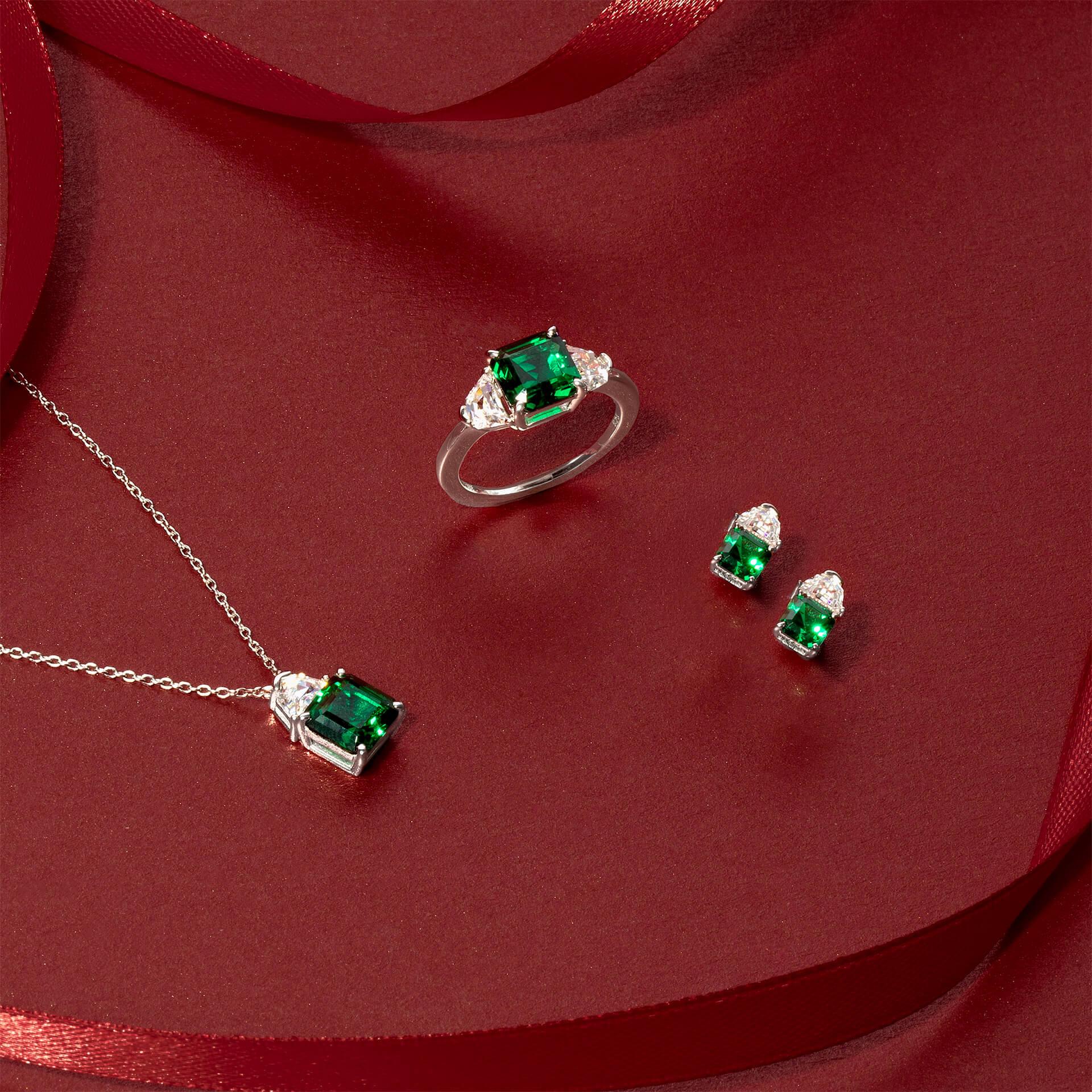 Square Cut Necklace