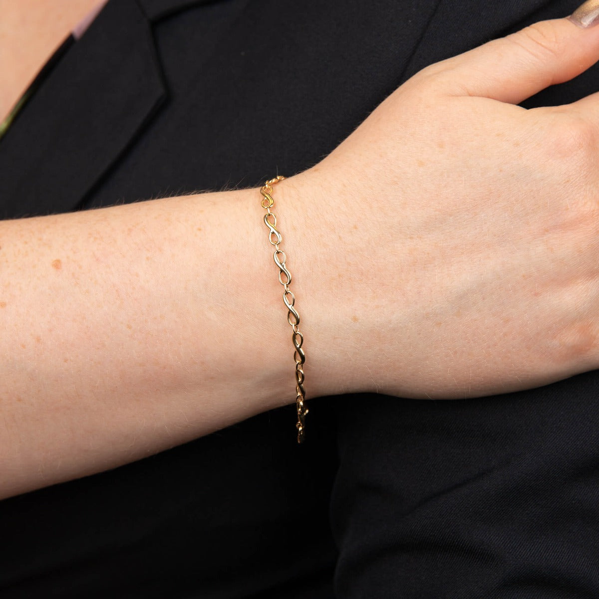 Infinity Tennis Bracelet