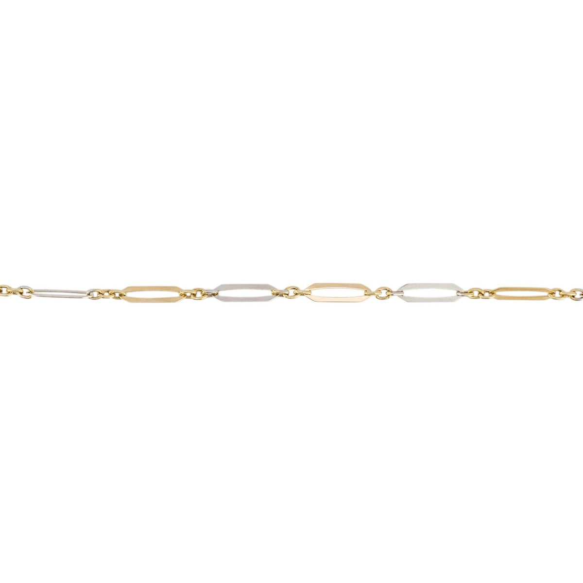 Elongated Link Bracelet