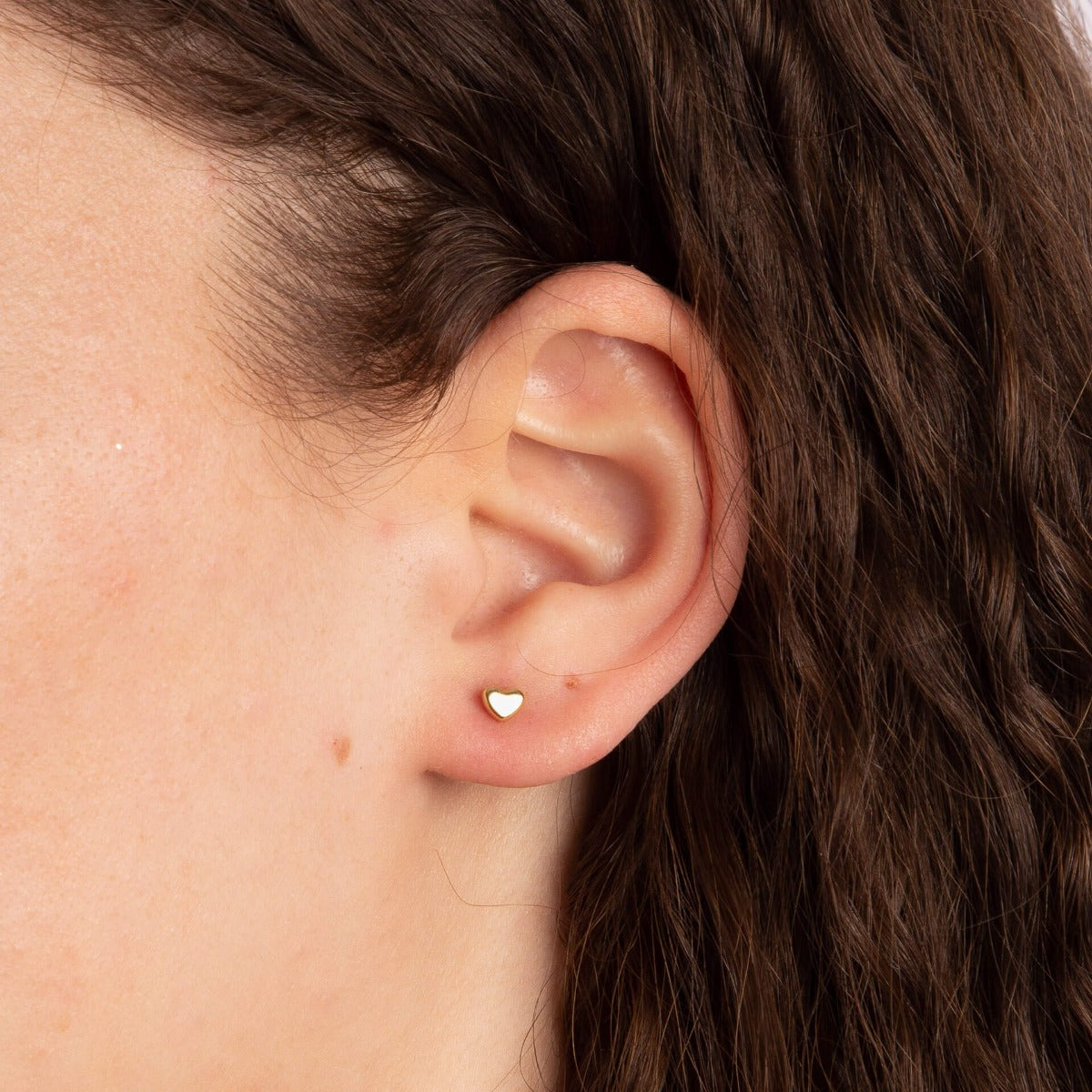 Small Heart Earrings