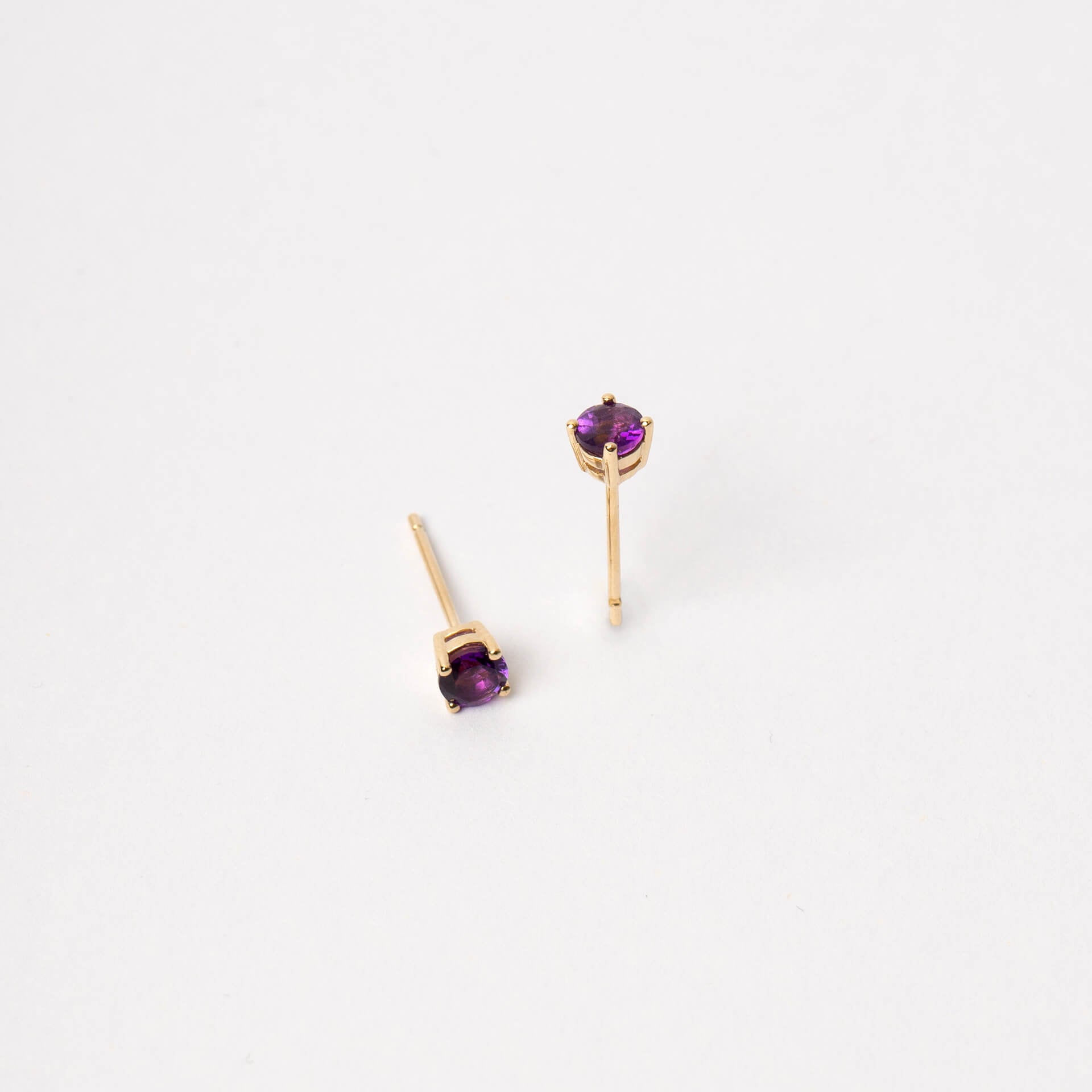 Birthstone Stud Earrings