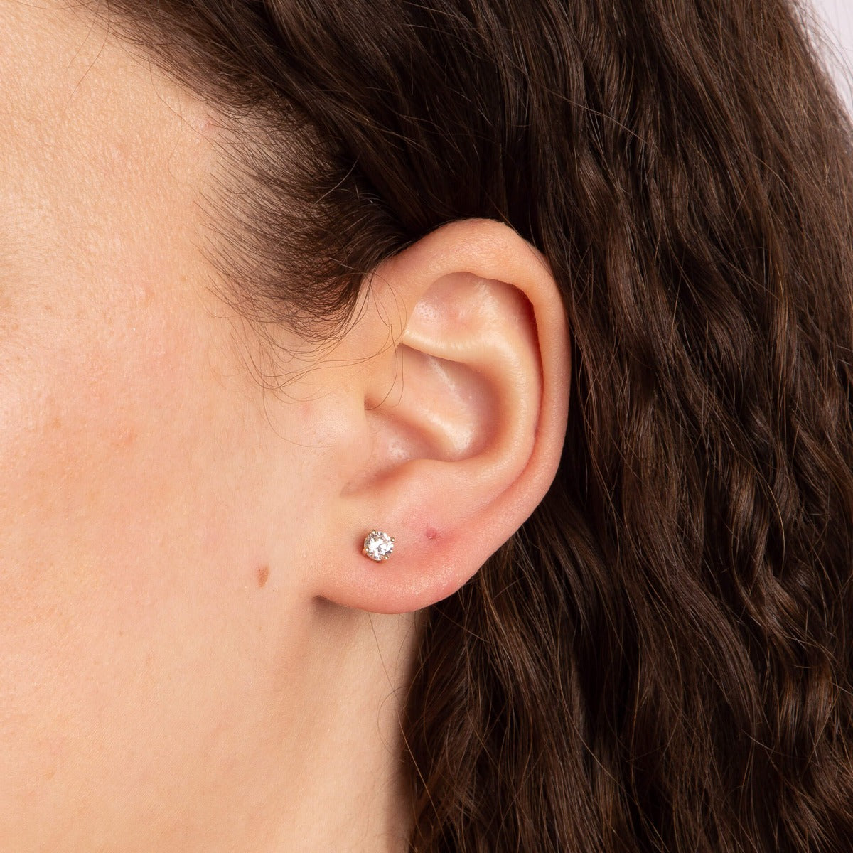 Birthstone Stud Earrings