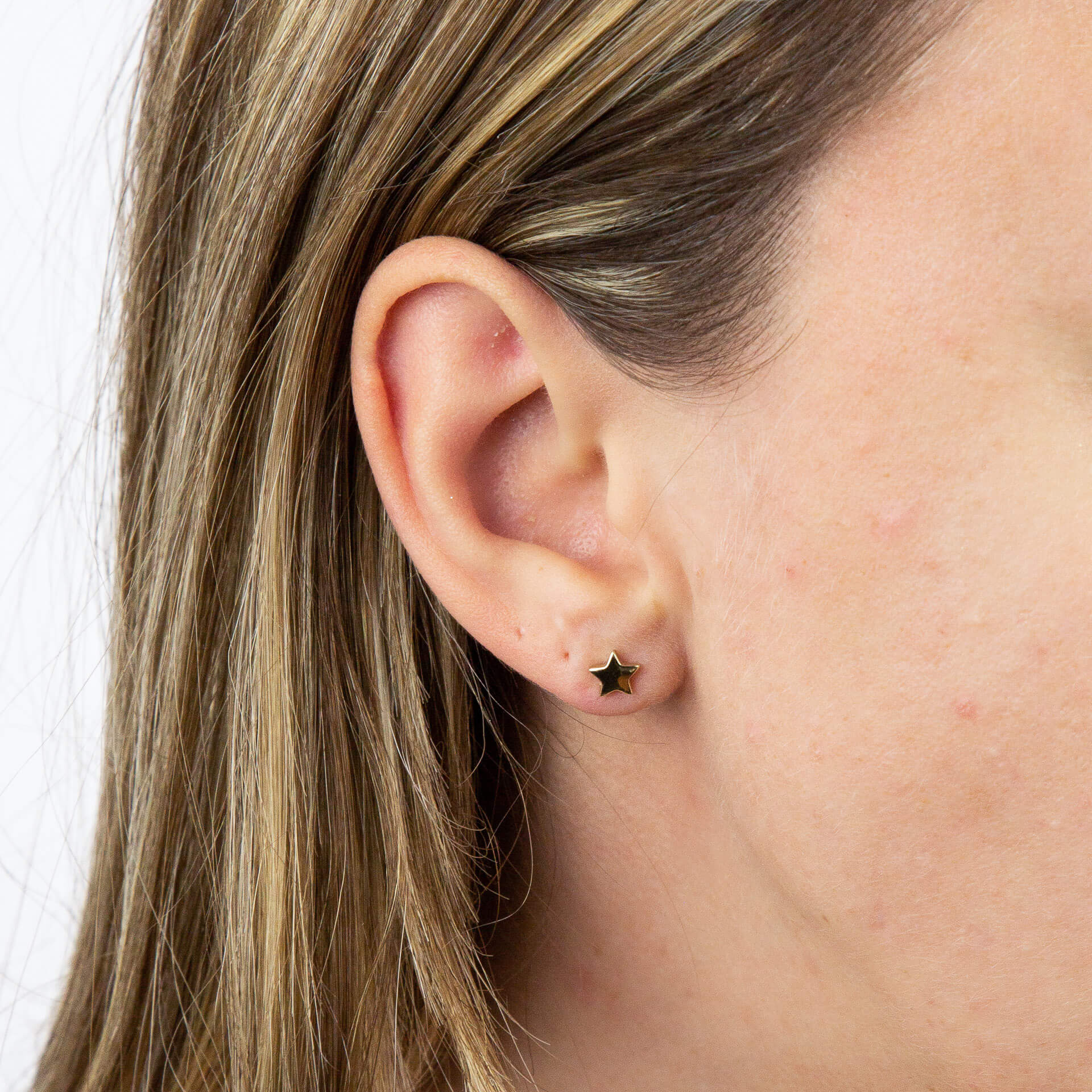Small Star Stud Earrings