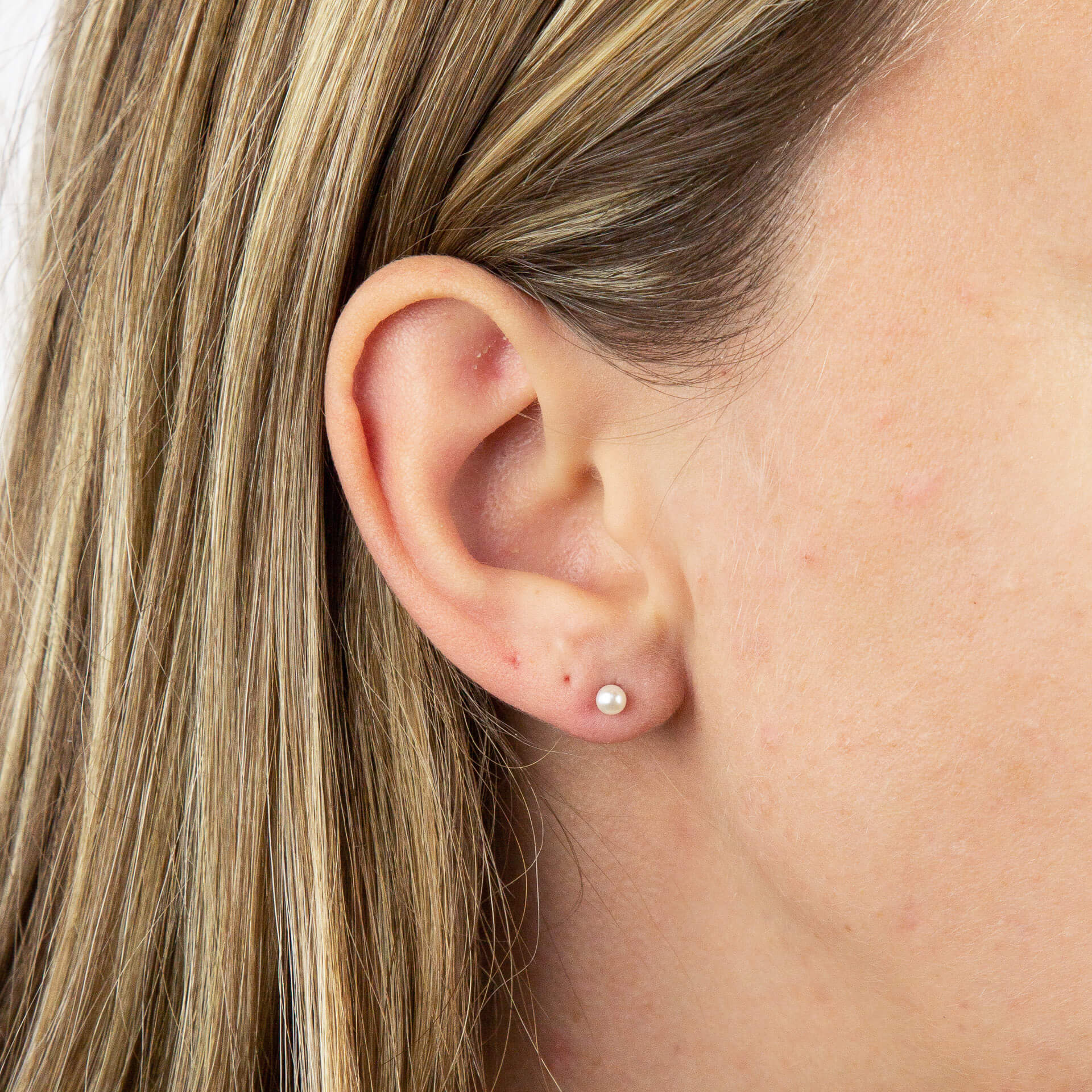 Pearl Stud Earrings