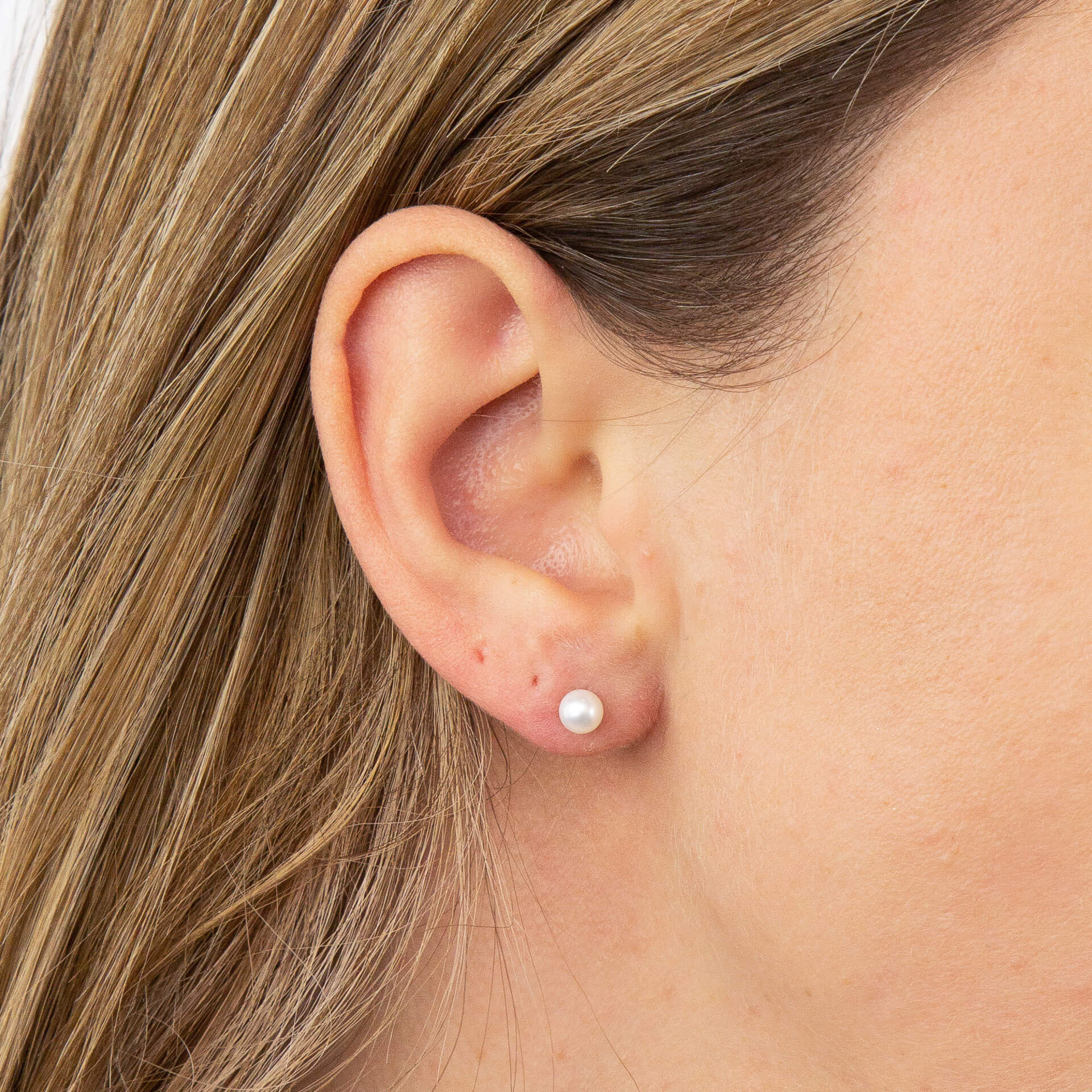 Pearl Stud Earrings