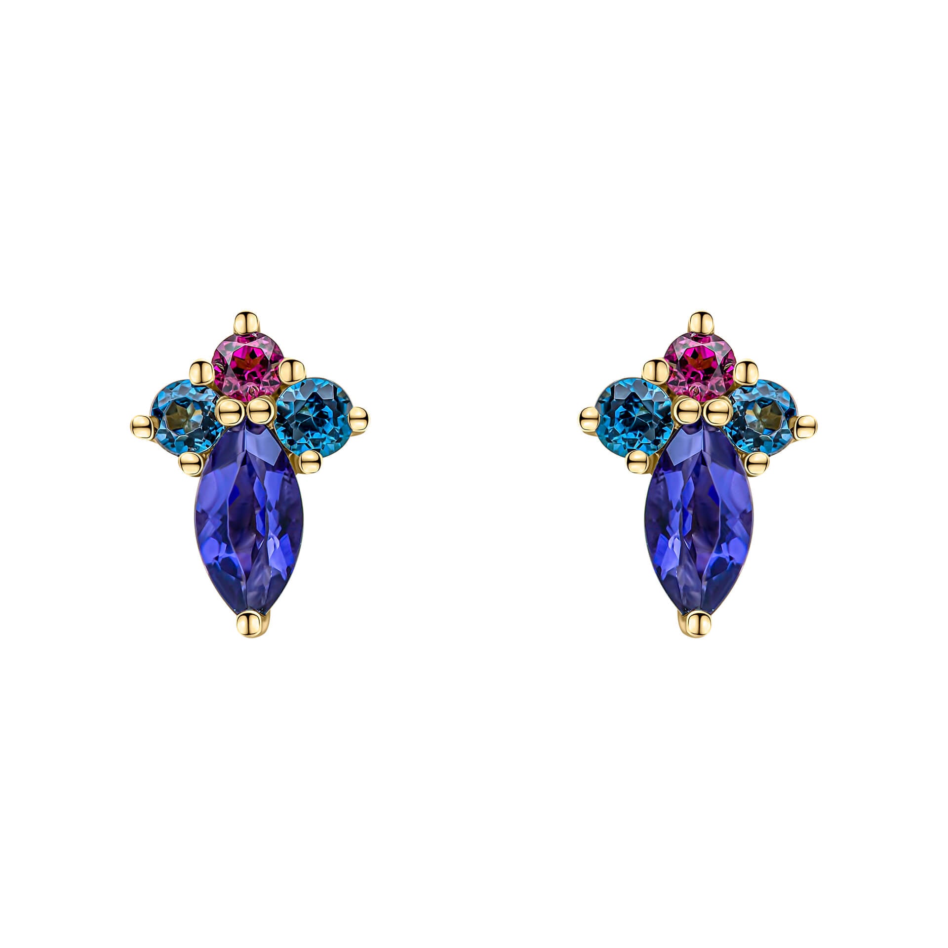 Barcelona Cluster Stud Earrings