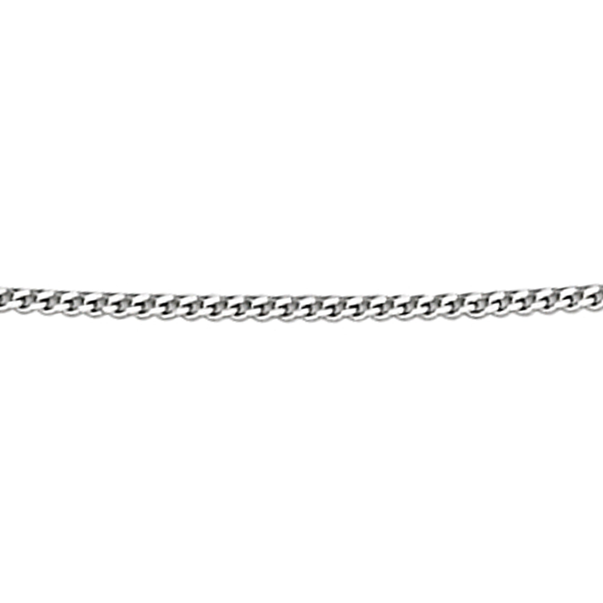 0.8mm Diamond Cut Curb Chain 41cm-46cm