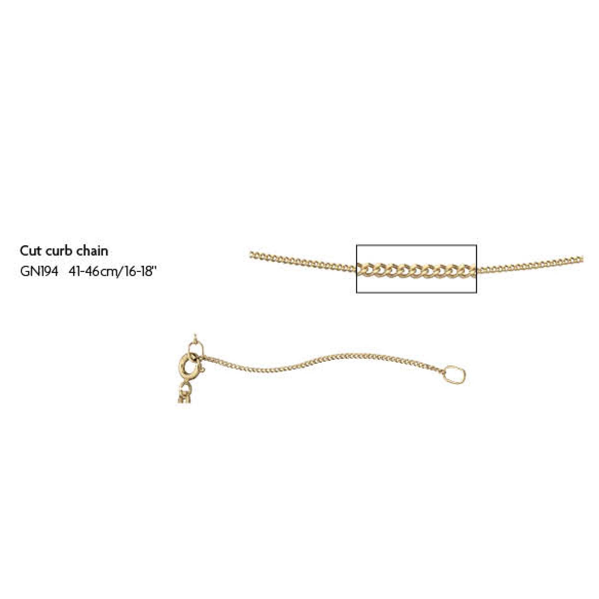 1mm Curb Chain