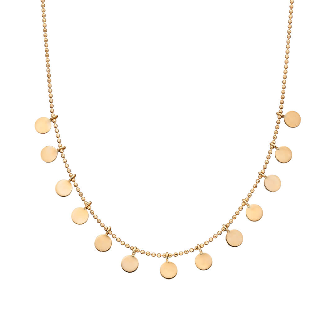 Multi Disc Necklace
