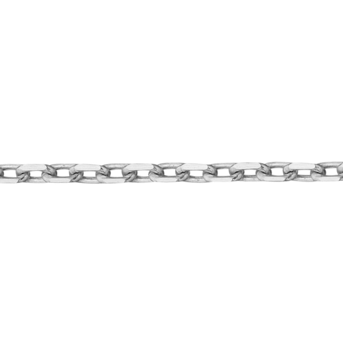 0.7mm Diamond Cut Trace Chain 56cm-61cm